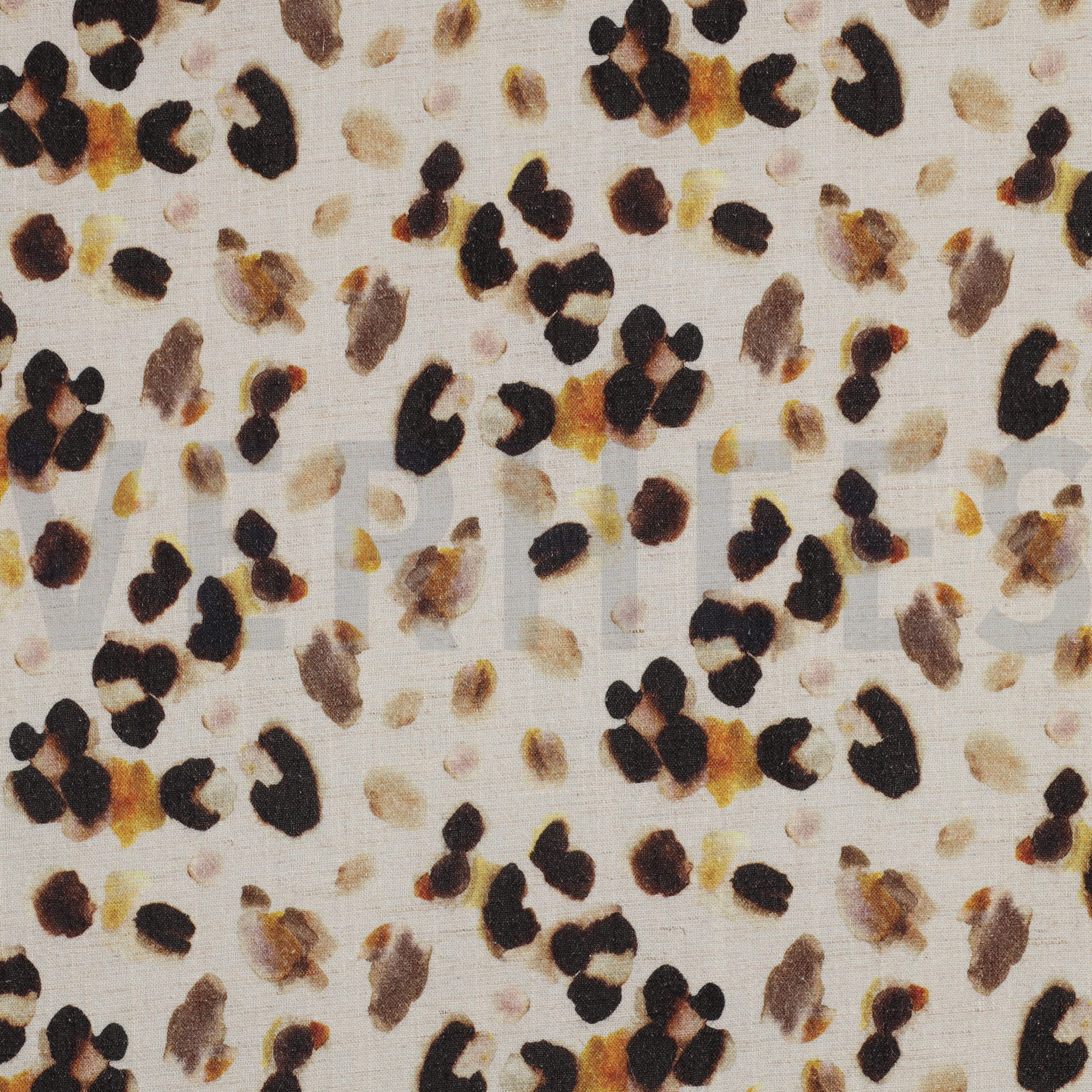 LINEN VISCOSE CRÊPE DIGITAL ANIMAL SKIN SAND (high resolution)