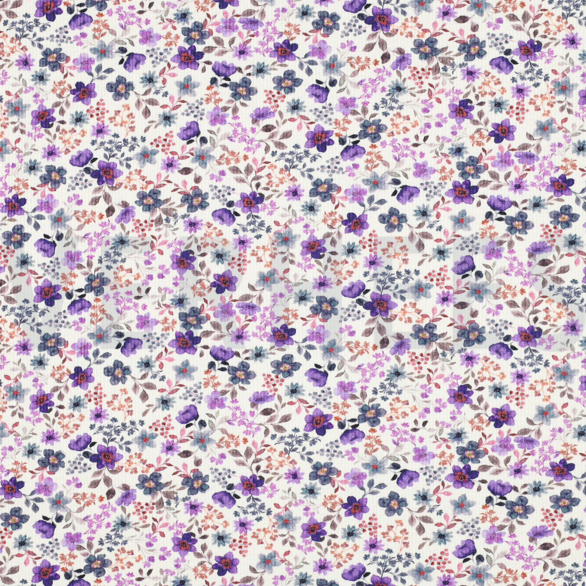 RIB JERSEY DIGITAL FLOWERS PURPLE (high resolution)