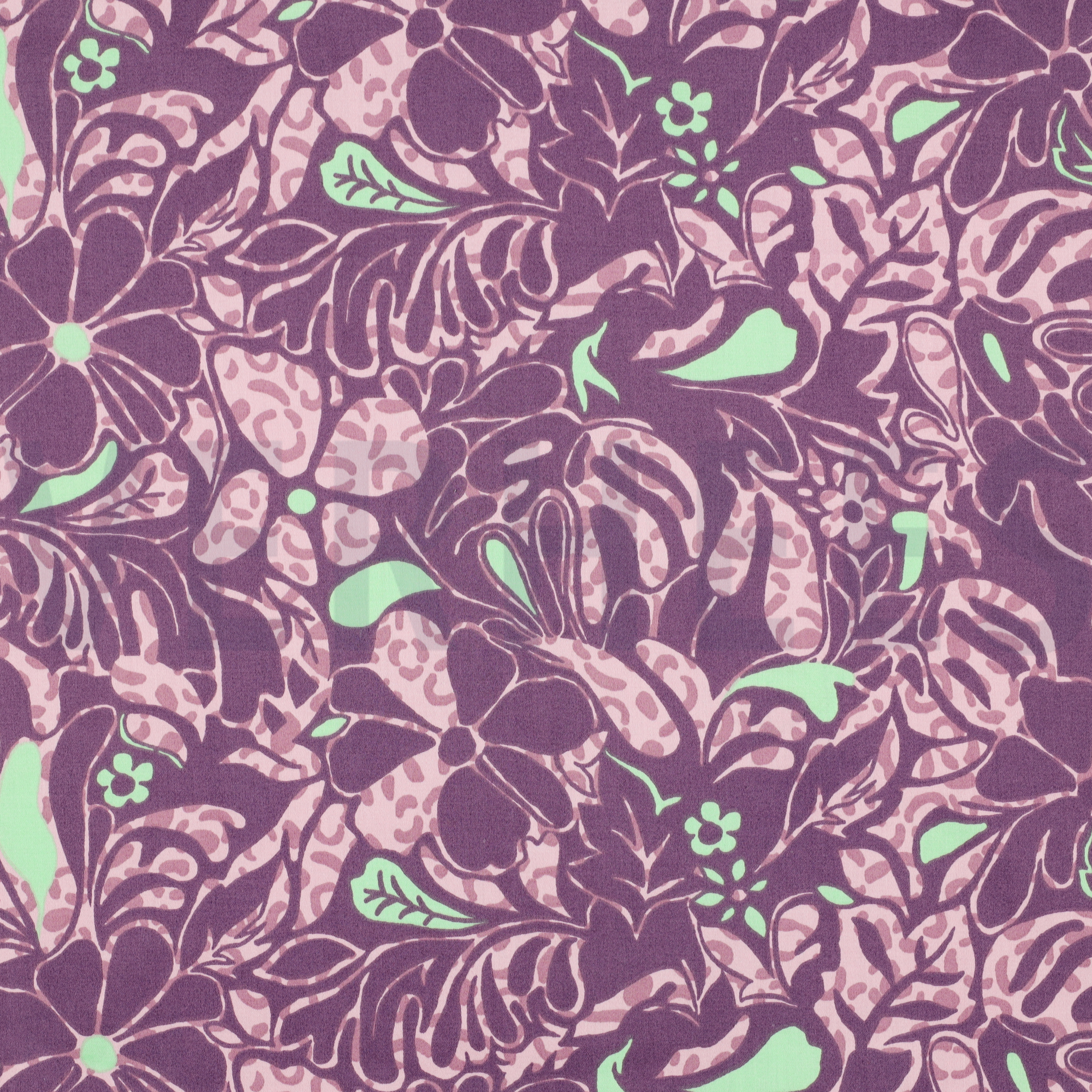 COTTON SATIN FLOWERS PURPLE (high resolution)