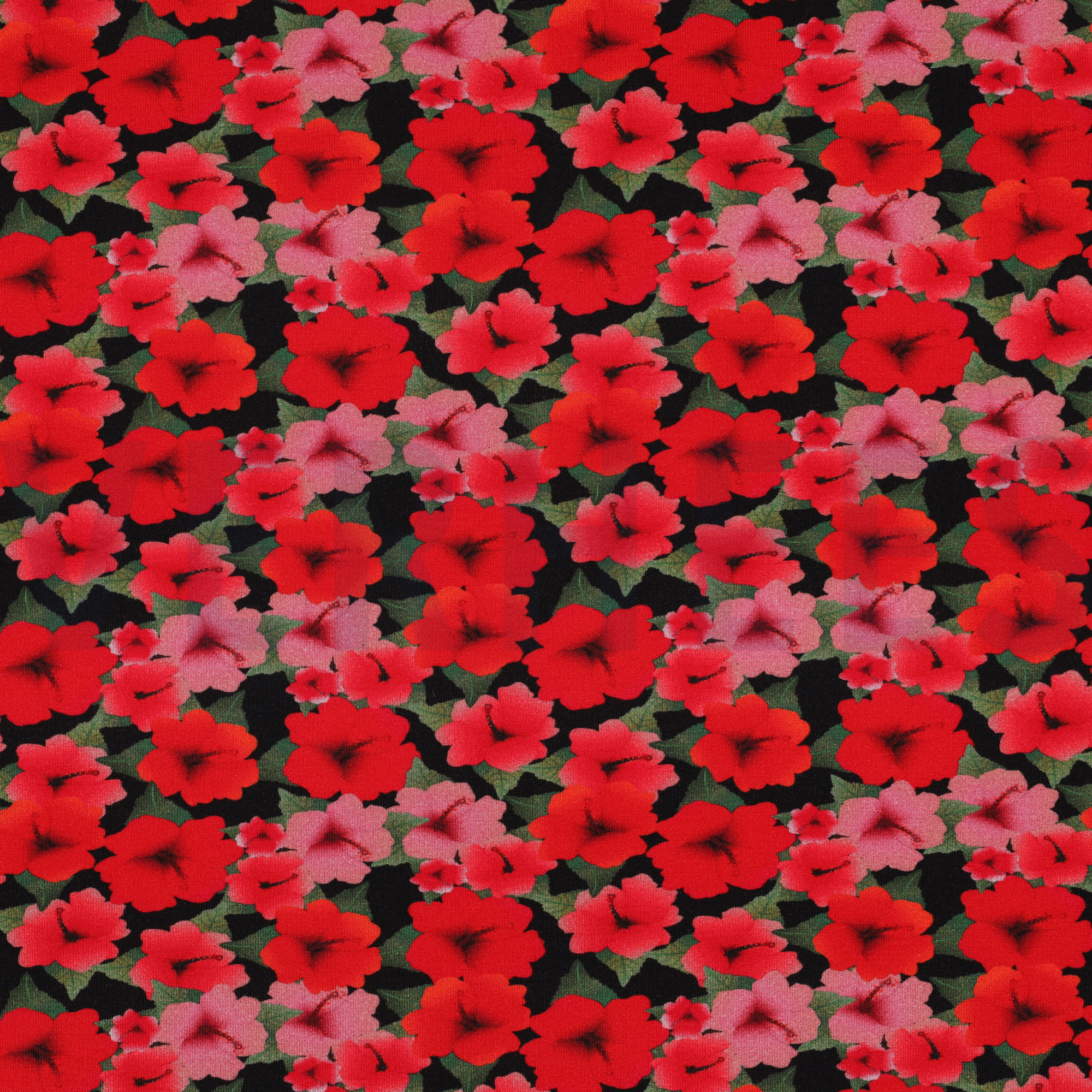 VISCOSE JERSEY DIGITAL FLOWERS RED (high resolution)