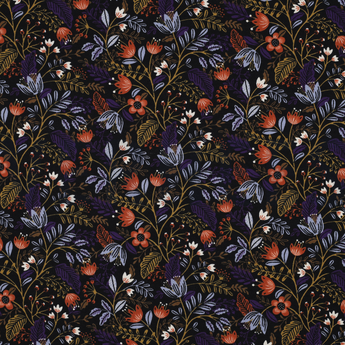 JERSEY FLOWERS ANTHRACITE (high resolution)