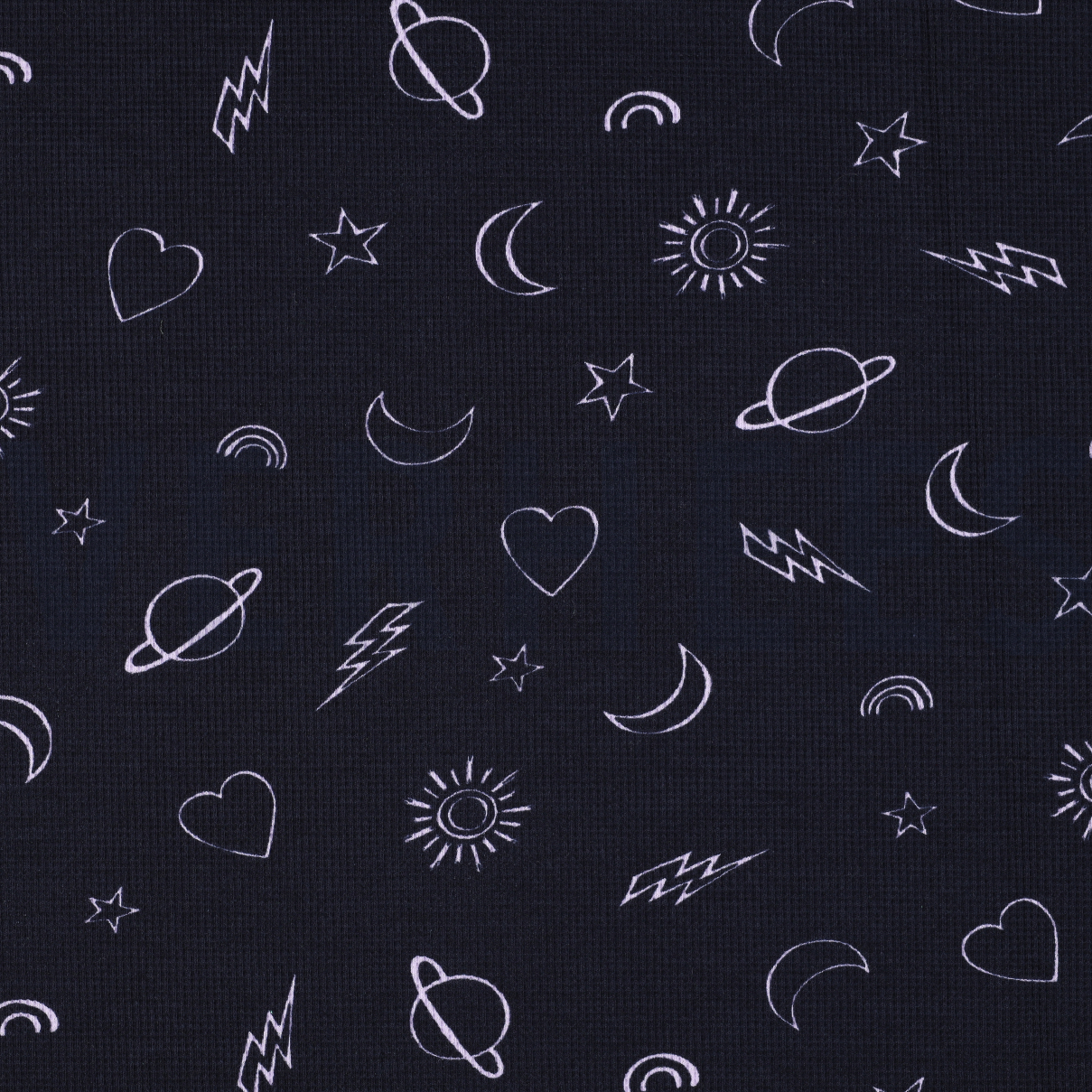 WAFFLE JERSEY GIRLY ICONS NAVY (high resolution)