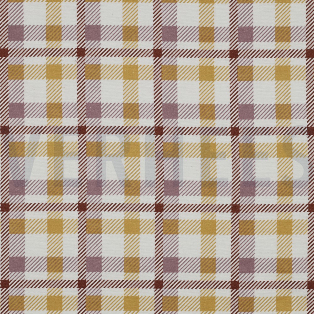 FLANNEL CHECK OCHRE (high resolution)