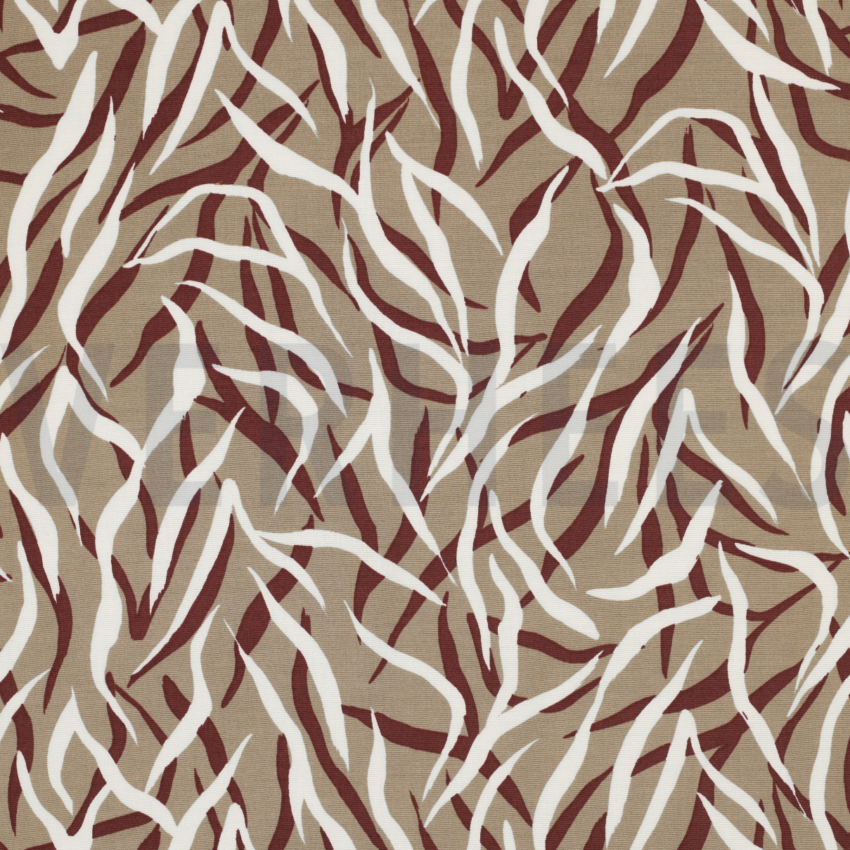 VISCOSE POPLIN STRETCH ANIMAL SKIN CINNAMON (high resolution)