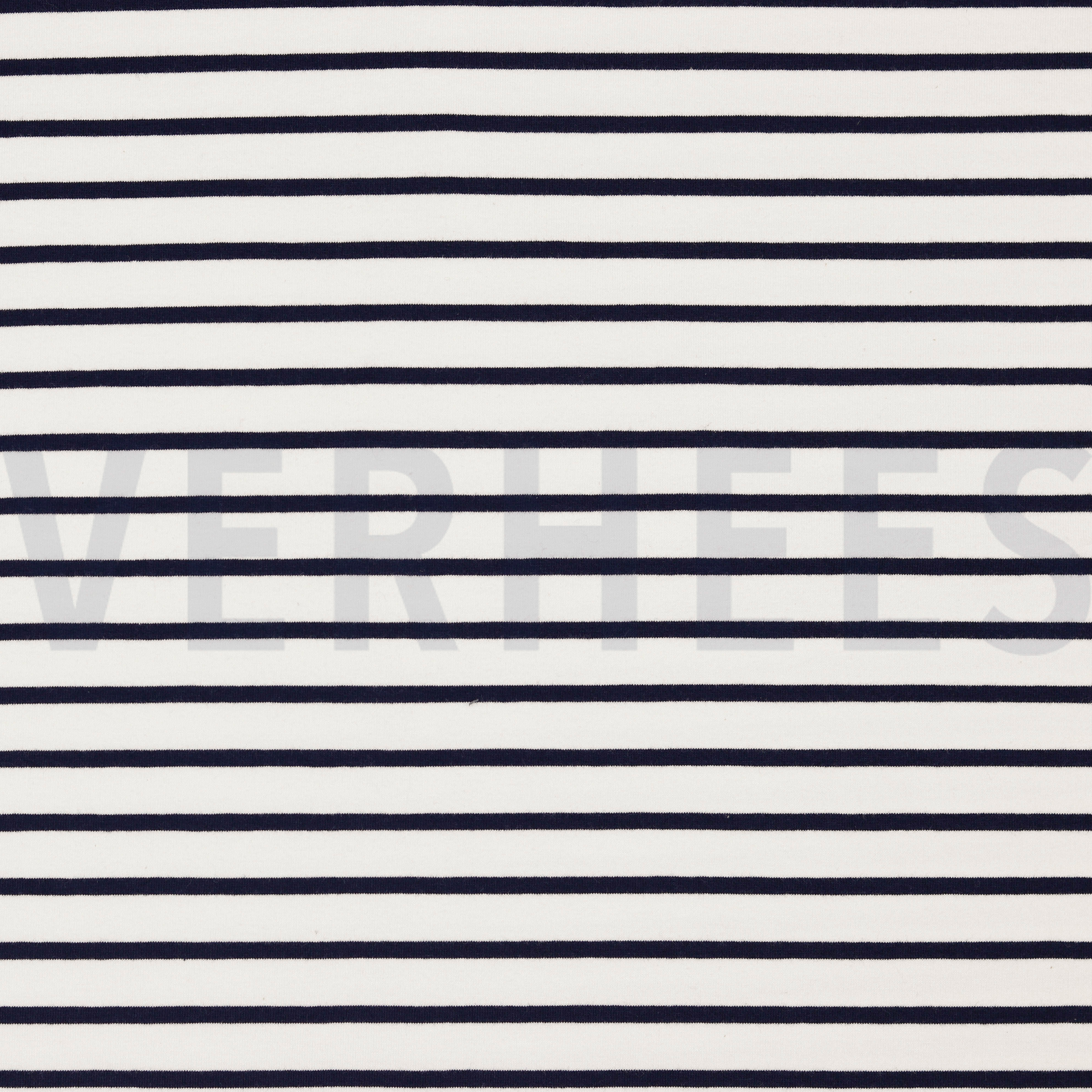 FRENCH TERRY STRIPE ECRU/NAVY (high resolution)