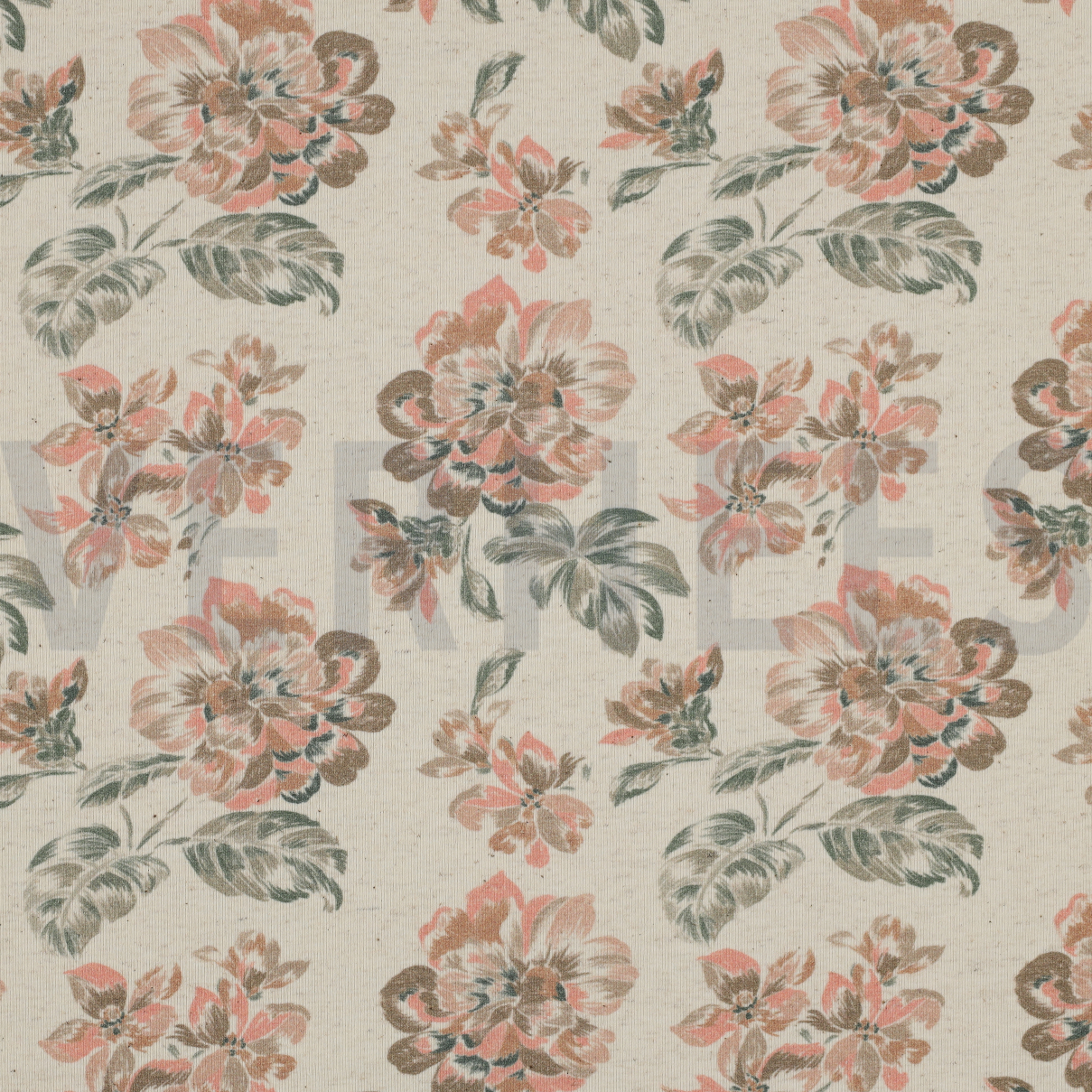 LINEN JERSEY DIGITAL FLOWERS ECRU (high resolution)