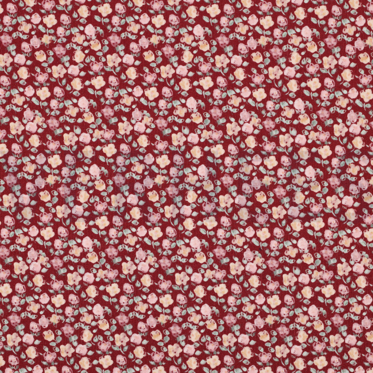 BABYCORD DIGITAL SOFT FLOWERS CERISE (high resolution)