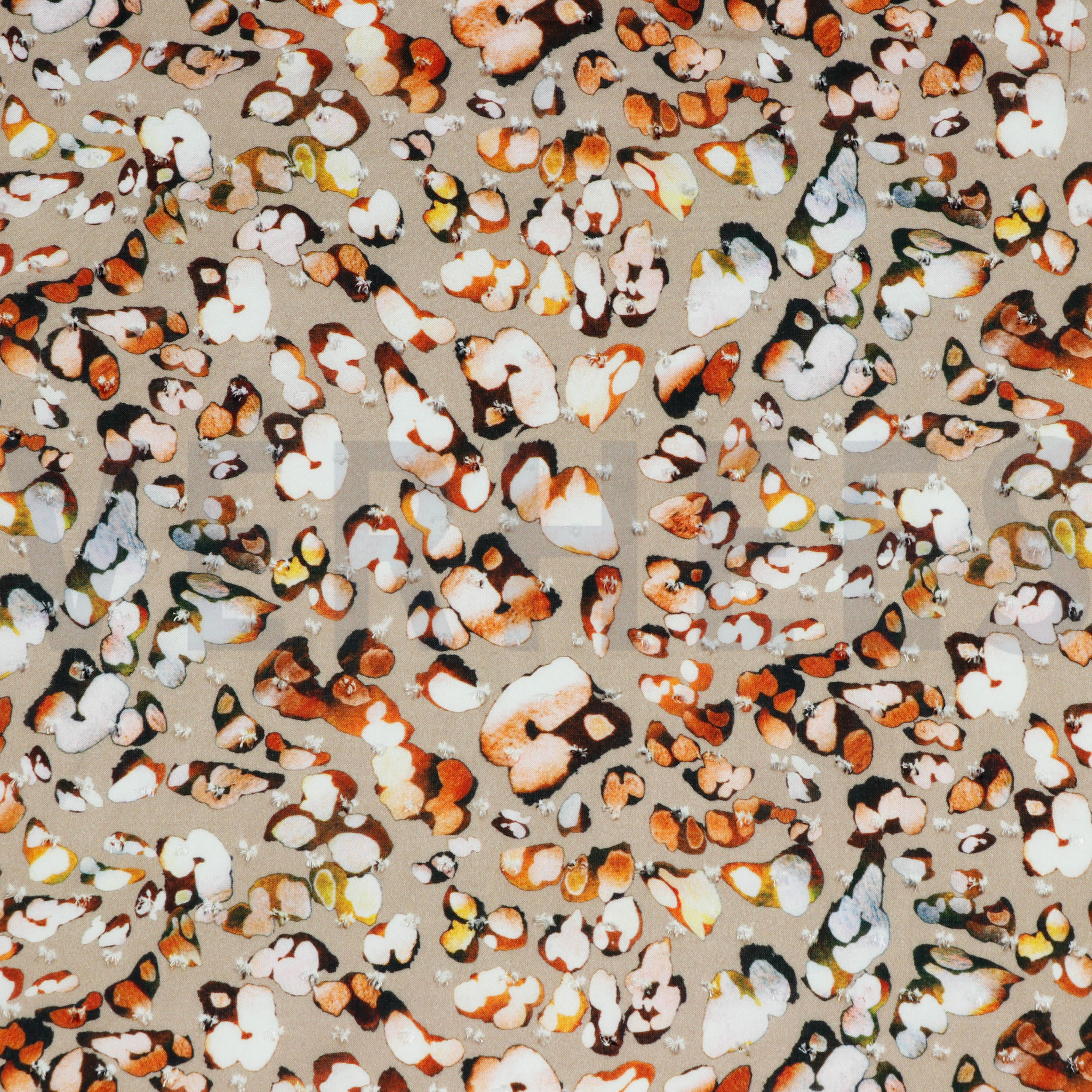 VISCOSE DOBBY DIGITAL ANIMAL SKIN SAND (high resolution)