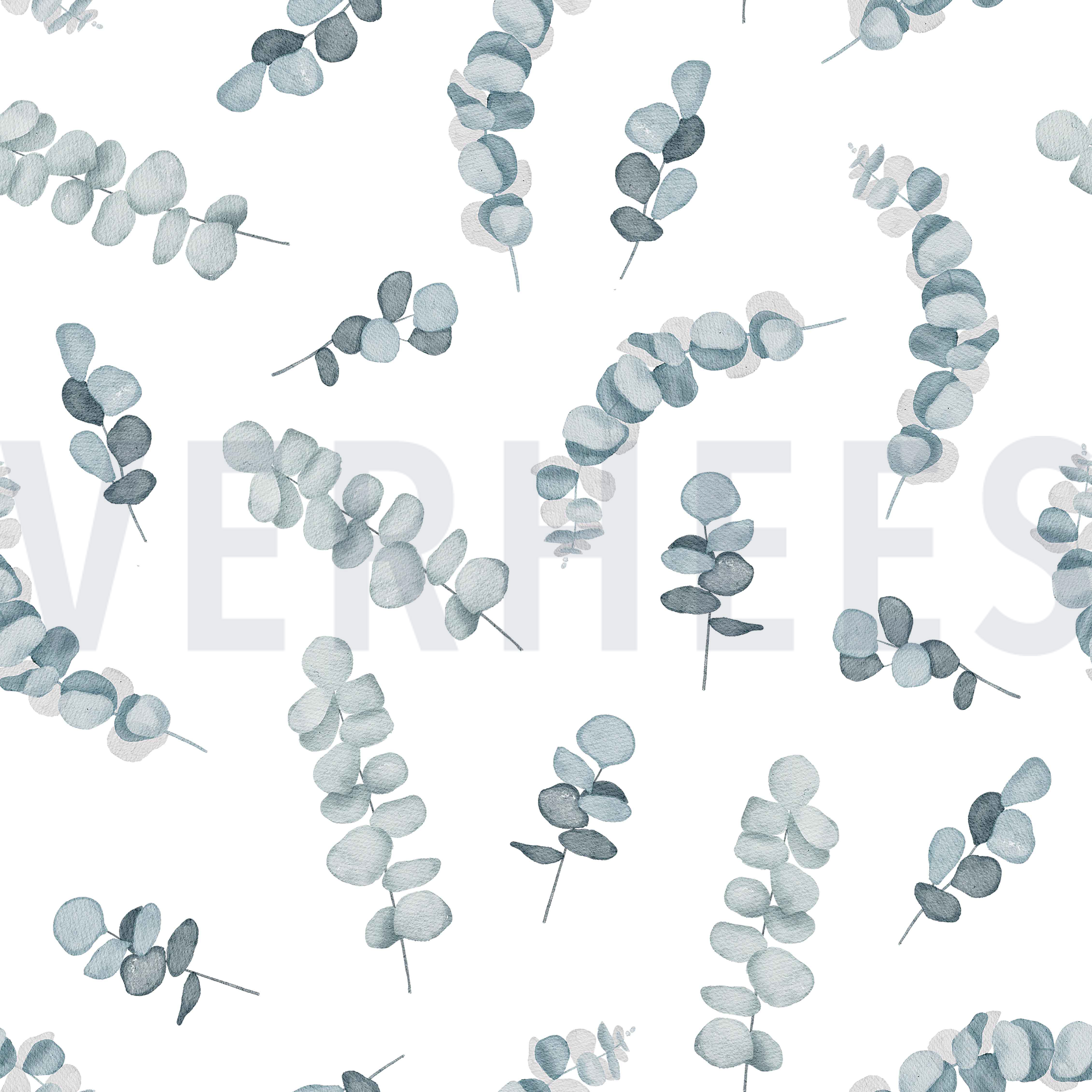 CANVAS DIGITAL EUCALYPTUS WHITE/ BLUE (high resolution)