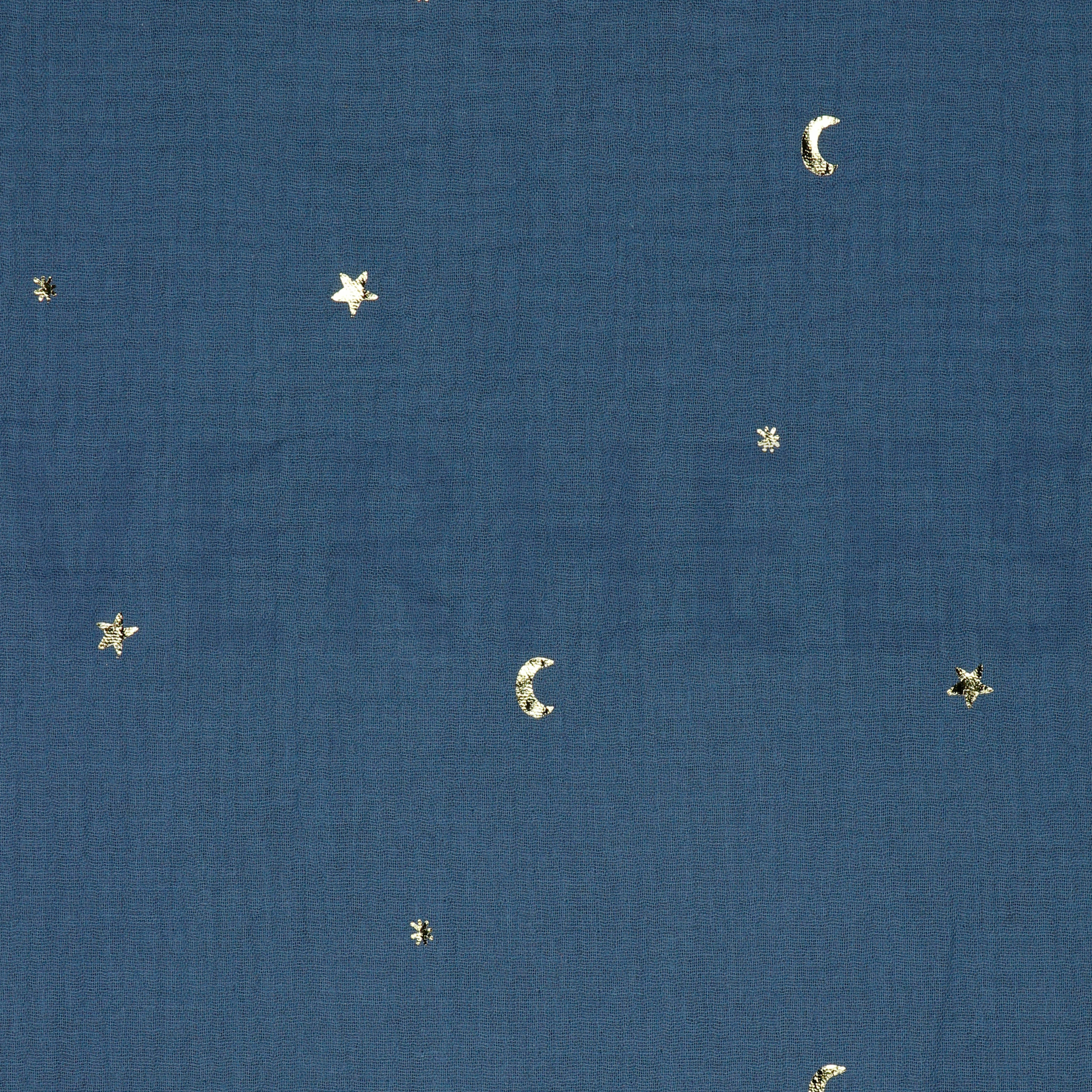 DOUBLE GAUZE FOIL MOON AND STARS JEANS (high resolution)