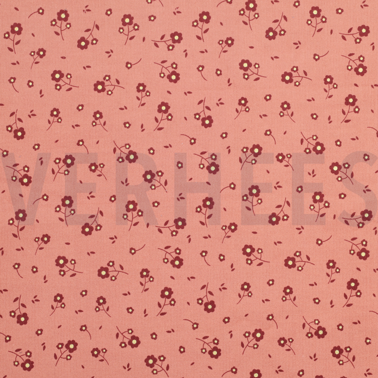 BABYCORD GLITTER SMALL FLOWERS BLUSH (high resolution)