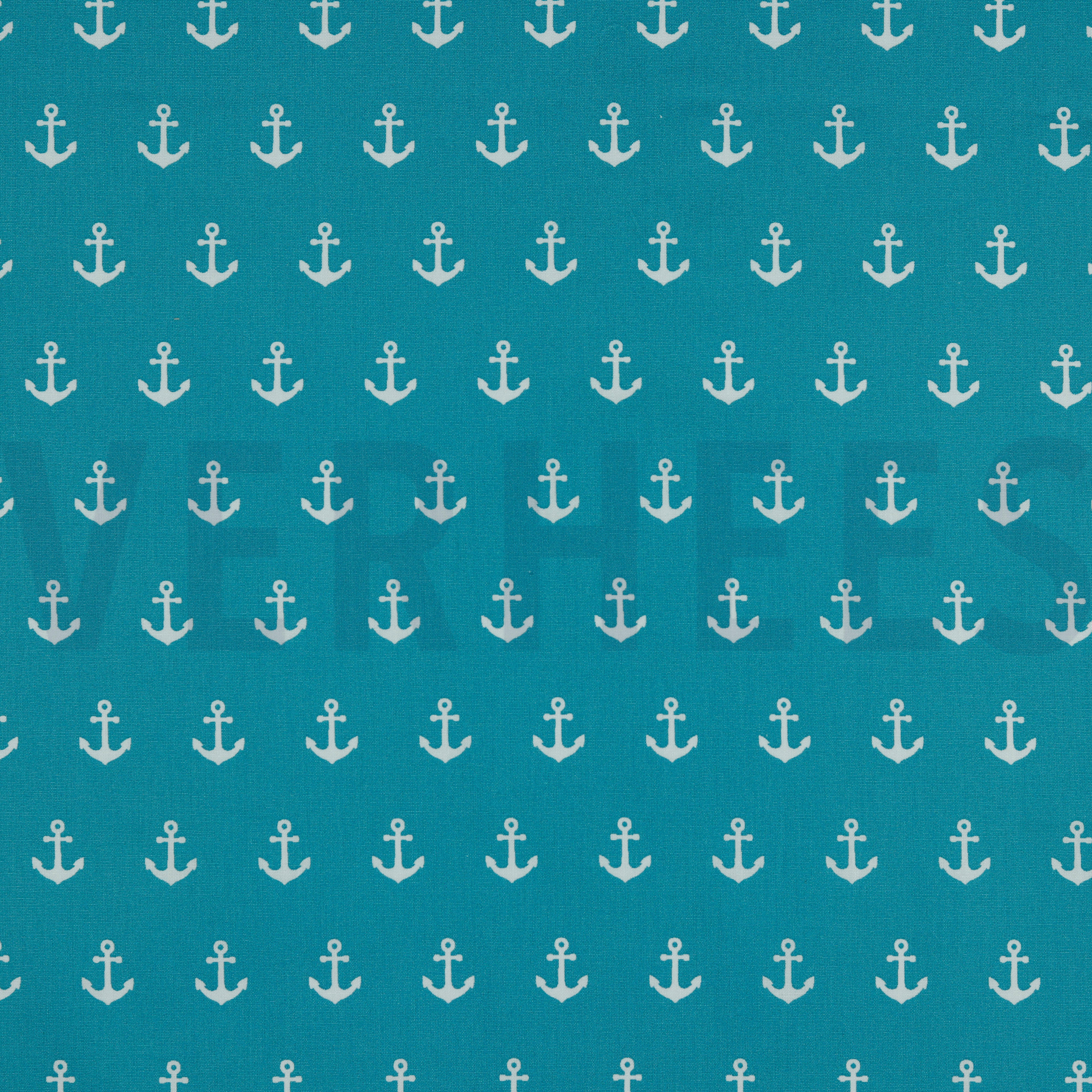 POPLIN ANCHOR TURQUOISE (high resolution)