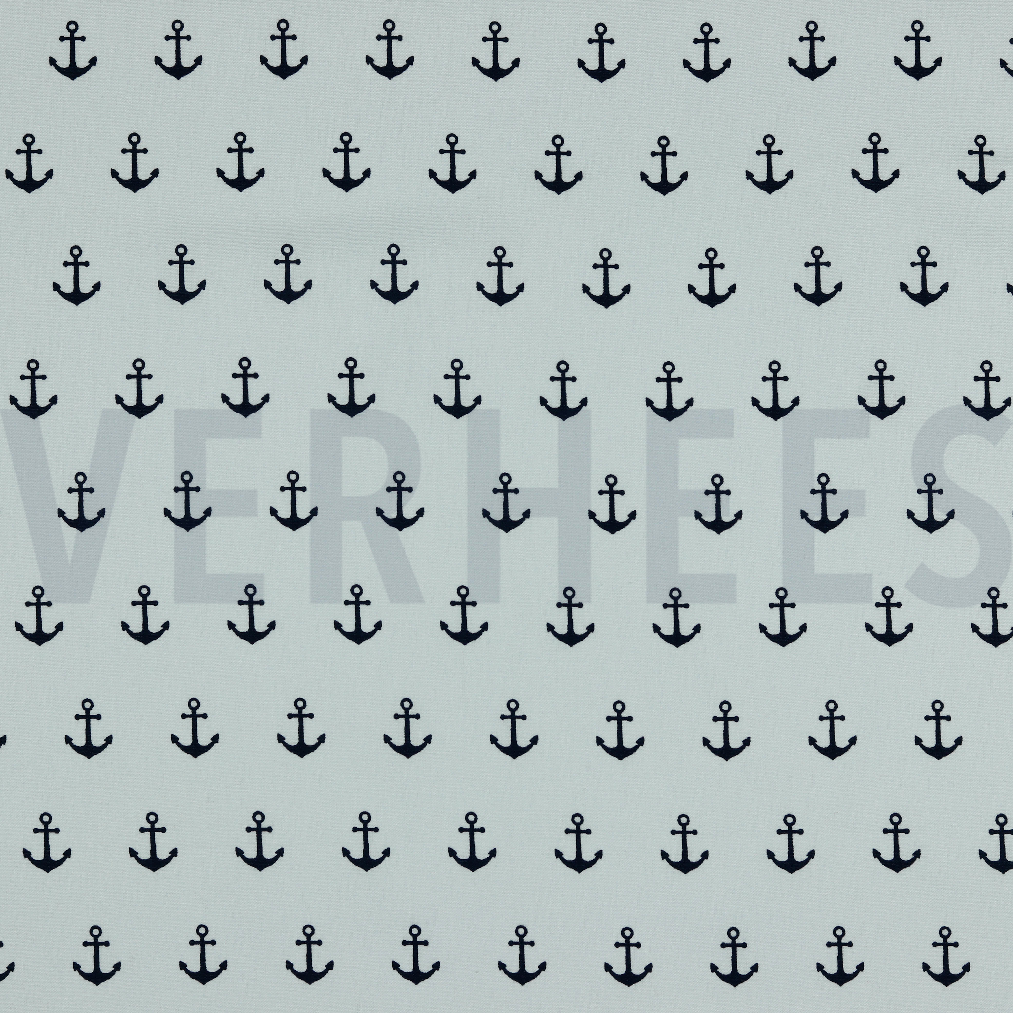 POPLIN ANCHOR WHITE/BLACK (high resolution)