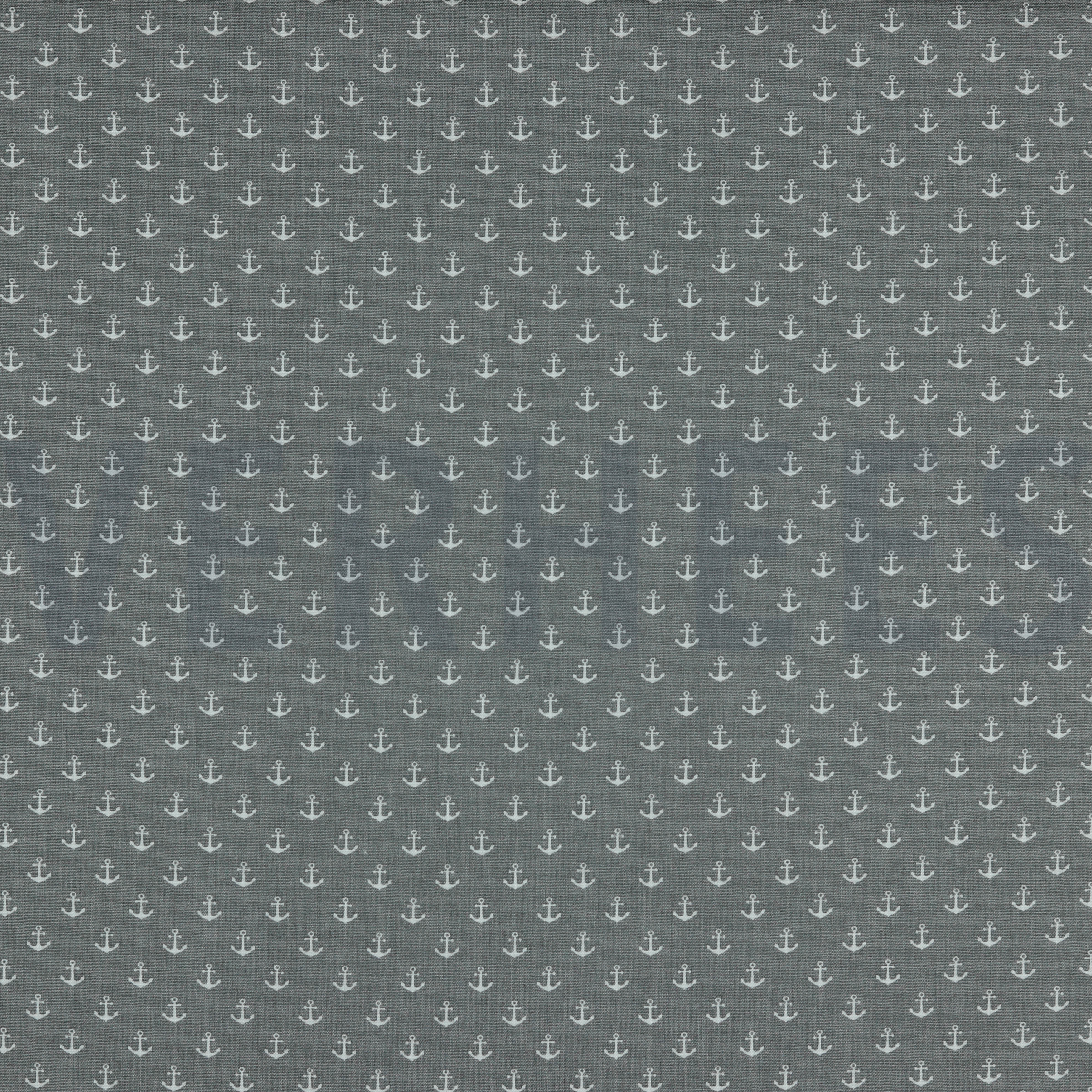 POPLIN PETIT ANCHOR GREY (high resolution)