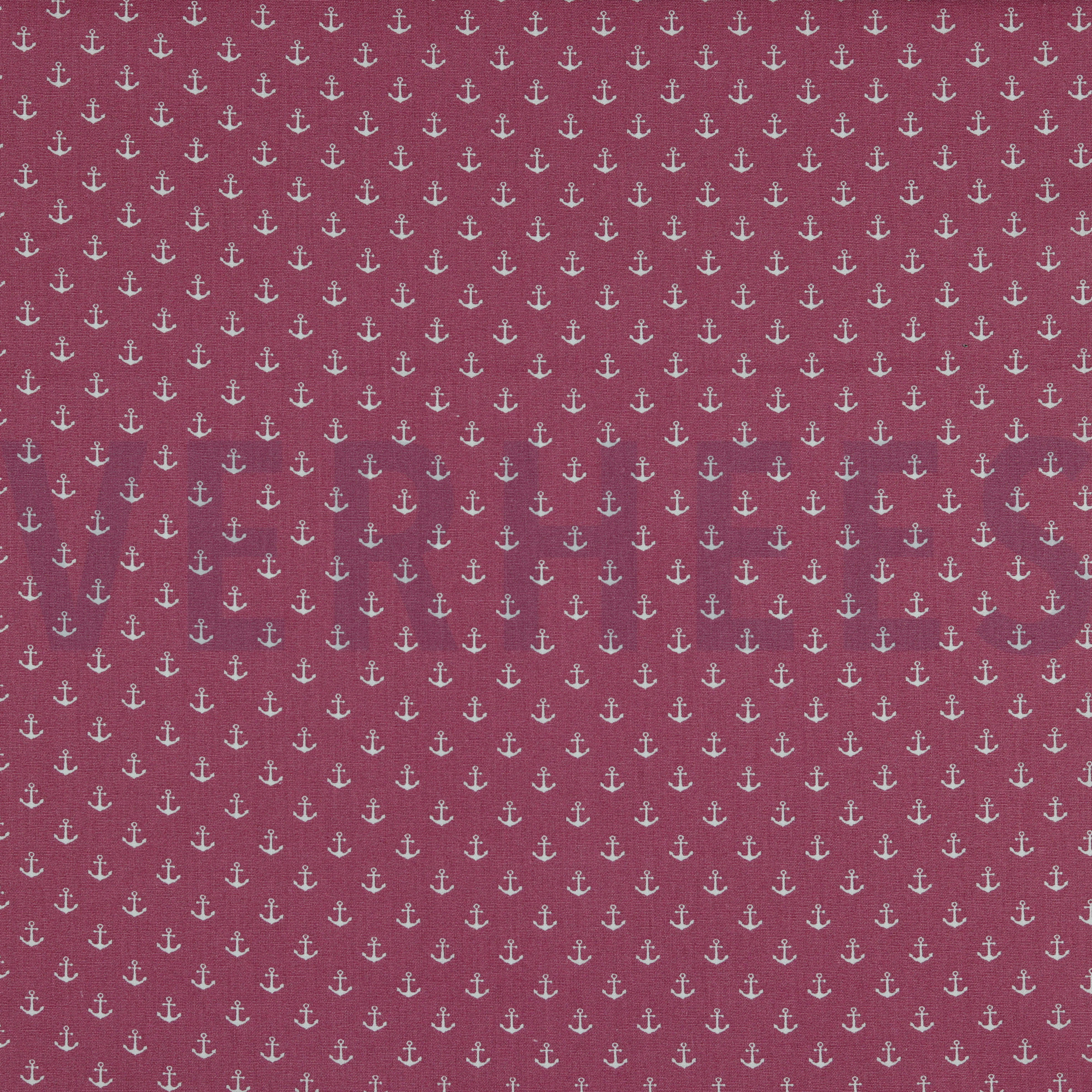 POPLIN PETIT ANCHOR MAUVE (high resolution)