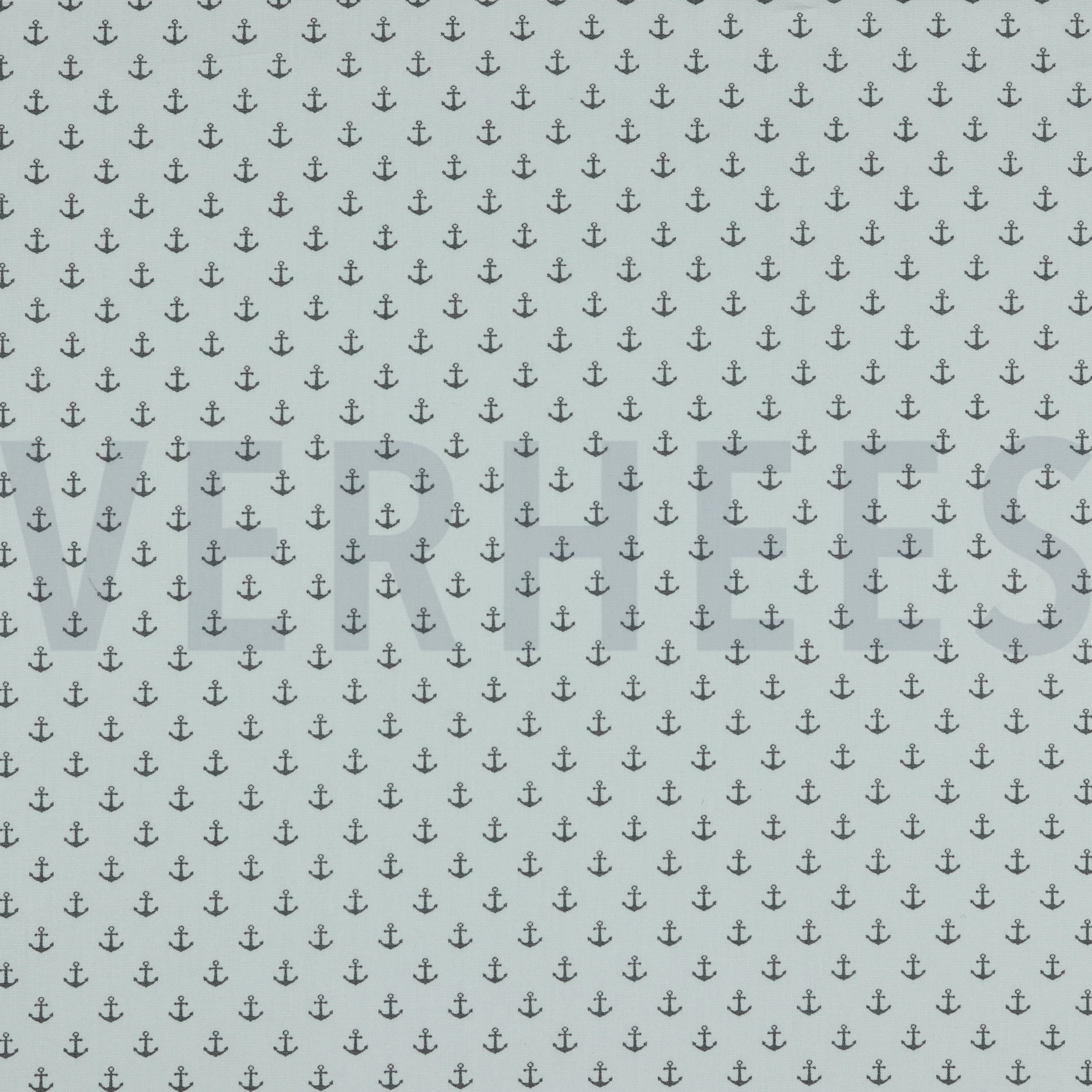 POPLIN PETIT ANCHOR WHITE/GREY (high resolution)