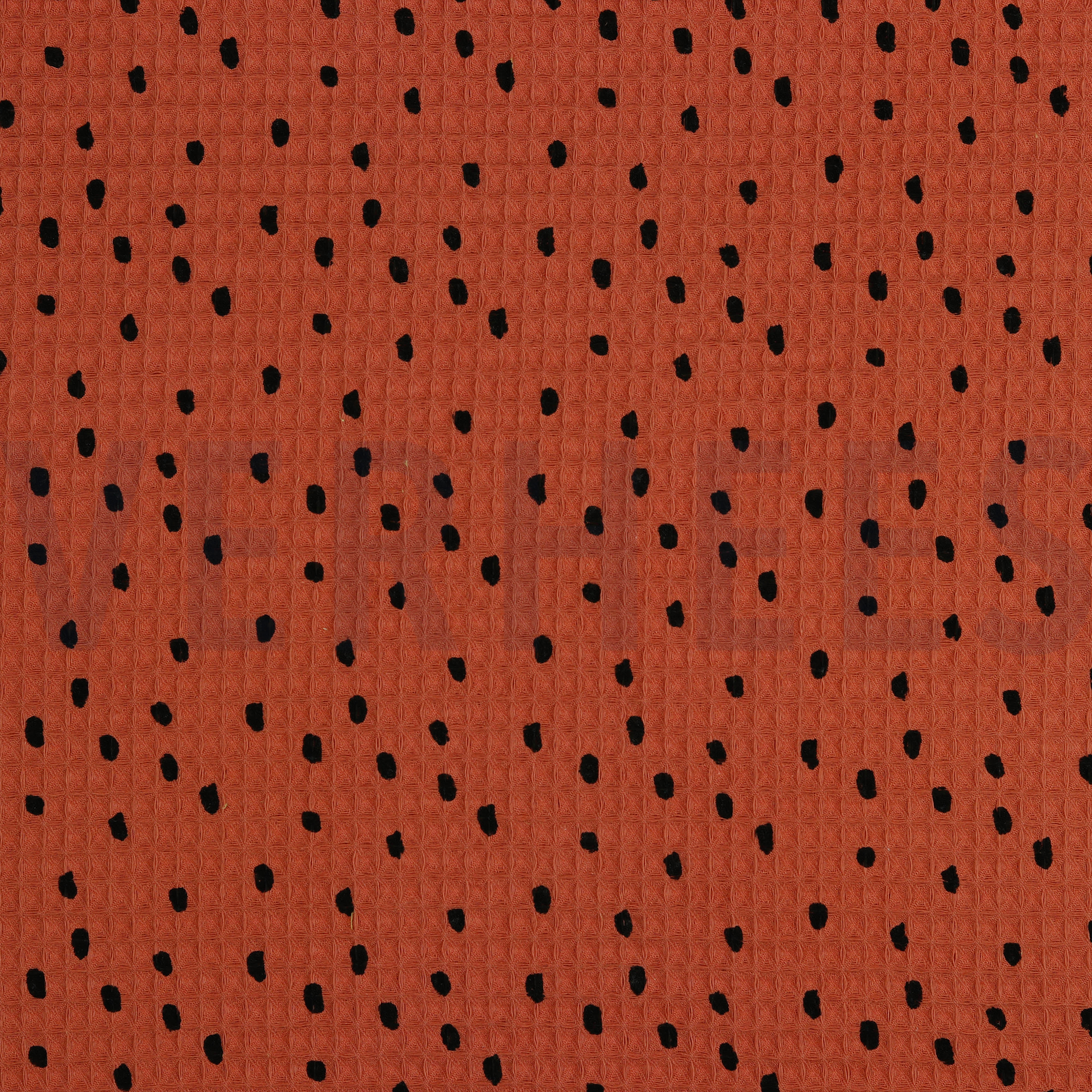 WAFFLE DOTS BRIQUE (high resolution)