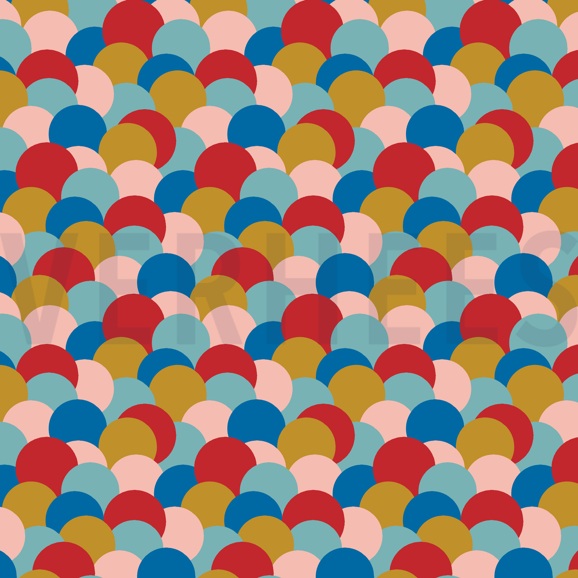 FRENCH TERRY COLOURFUL DOTS LIGHT BLUE (high resolution)