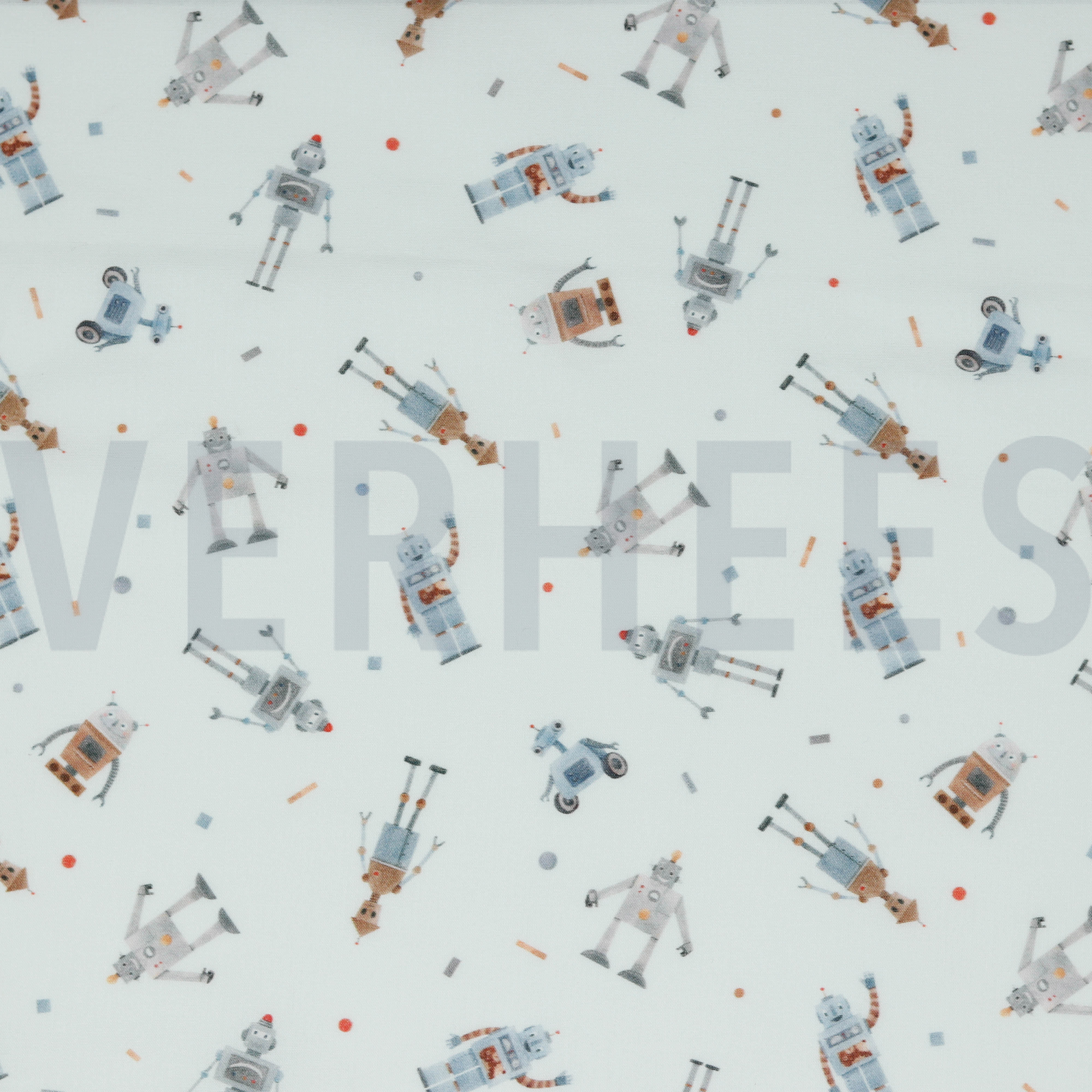 POPLIN DIGITAL ROBOTS WHITE (high resolution)