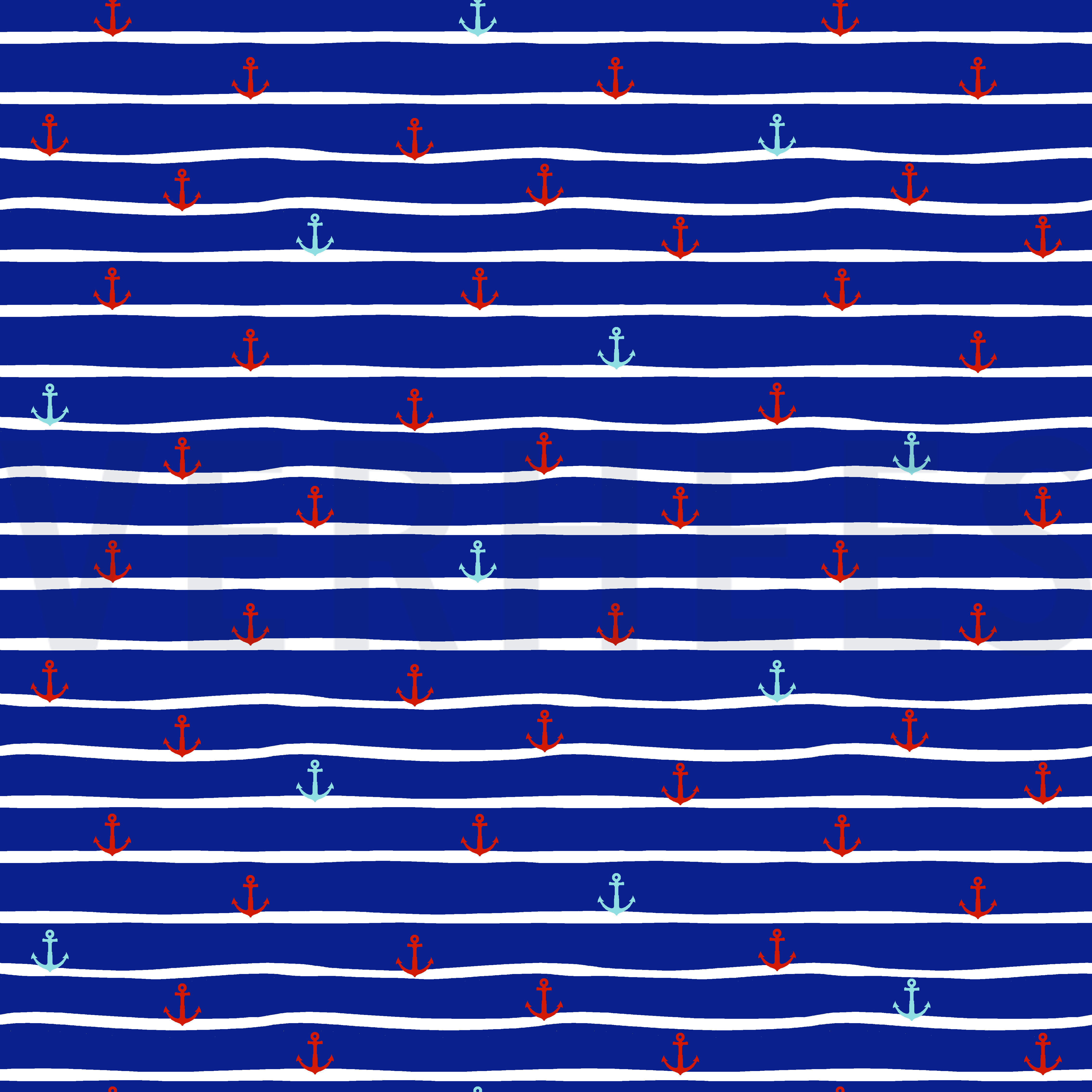 JERSEY GOTS MARITIME STRIPES COBALT (high resolution)