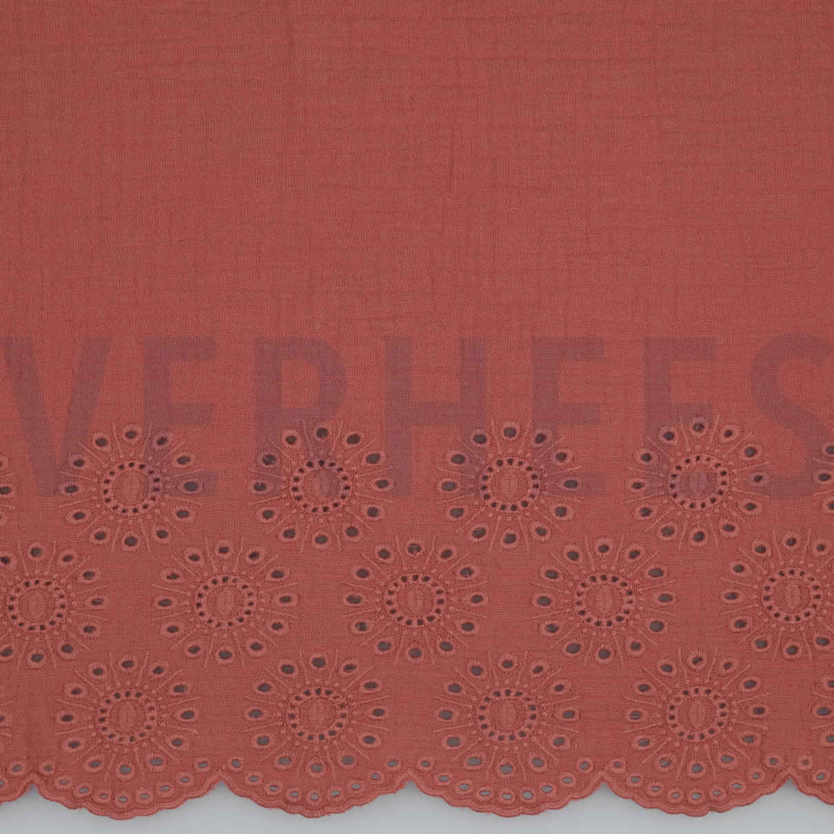 DOUBLE GAUZE BORDER 1-SIDE BLUSH (high resolution)