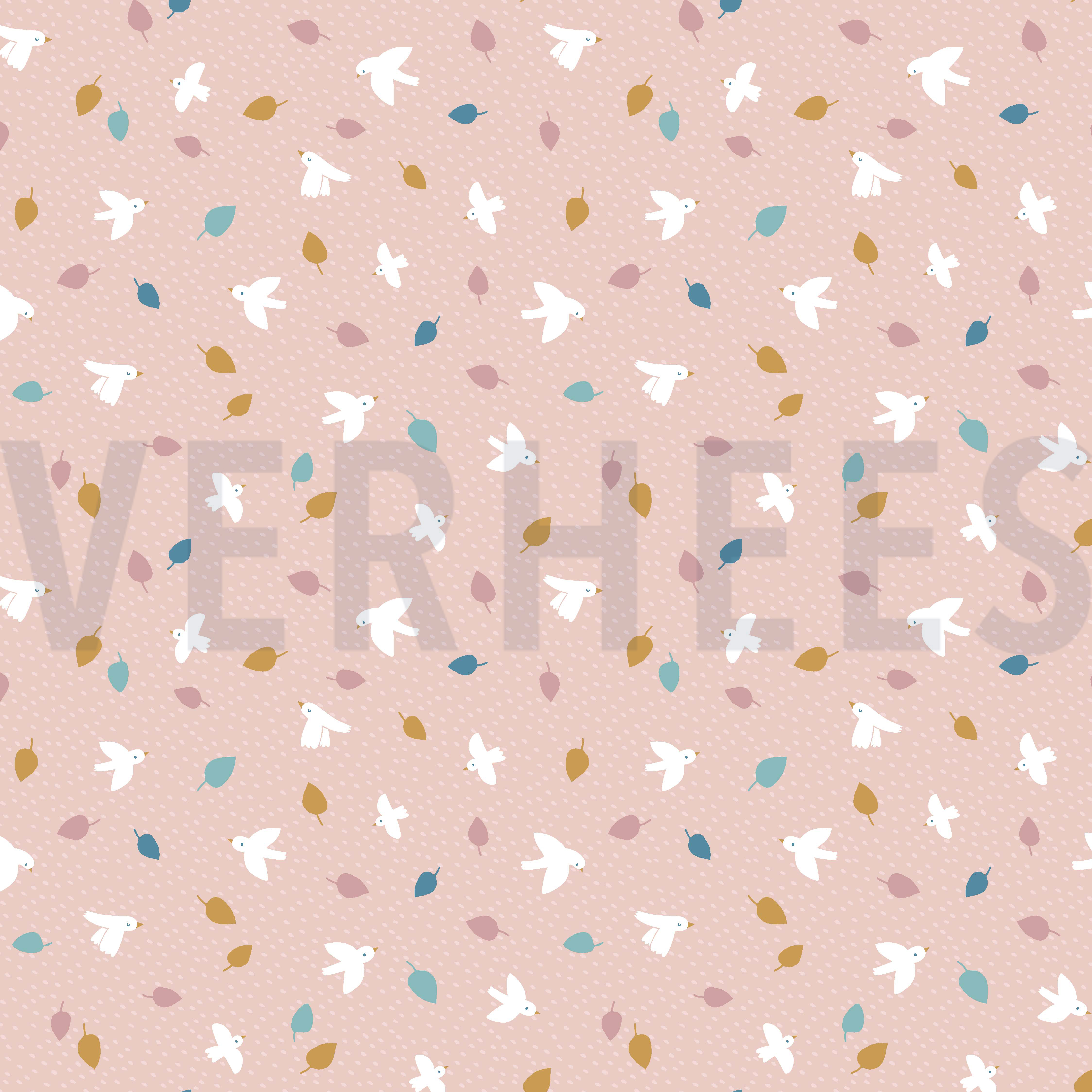 POPLIN LITTLE BIRDS POWDER (high resolution)