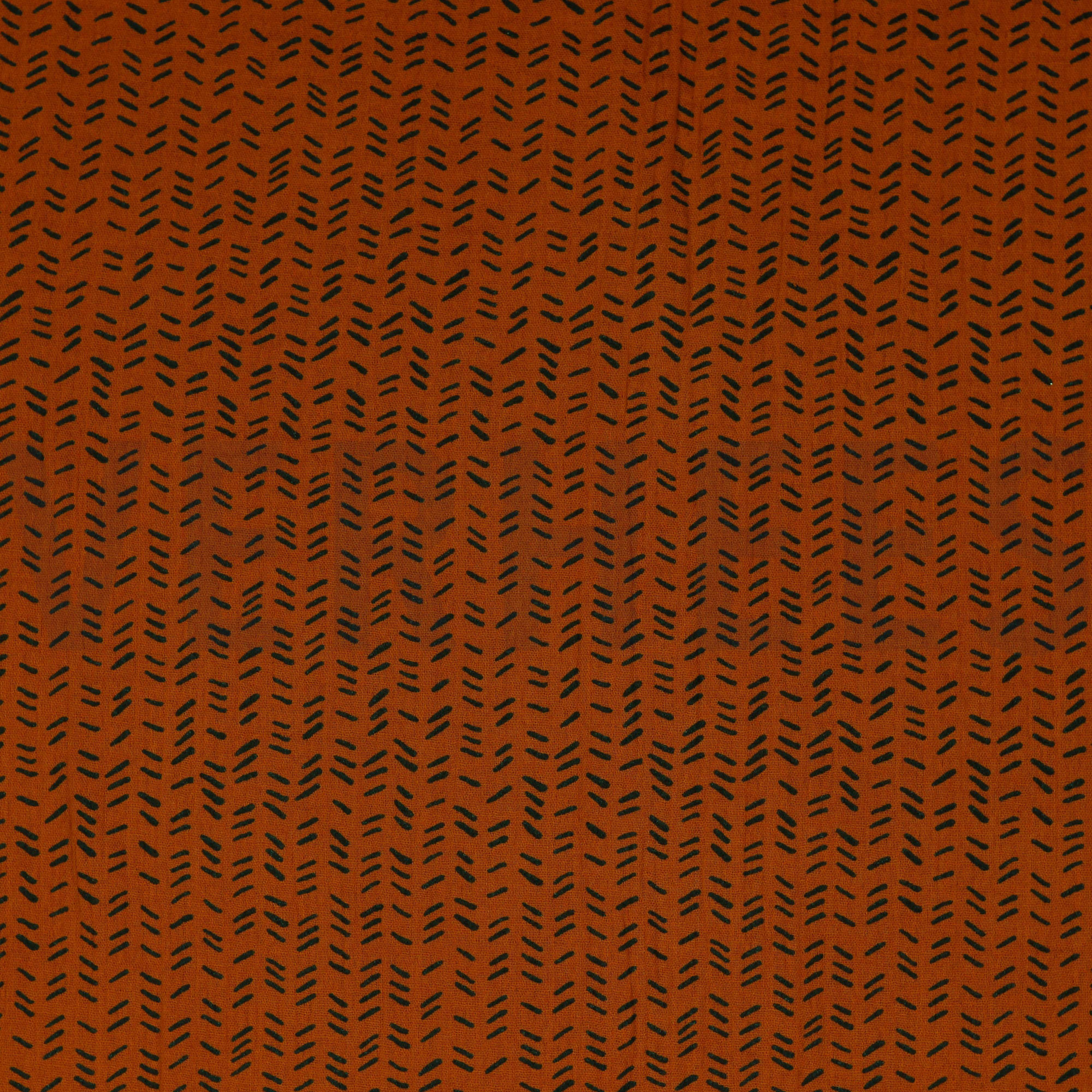 DOUBLE GAUZE STRIPES RUST (high resolution)