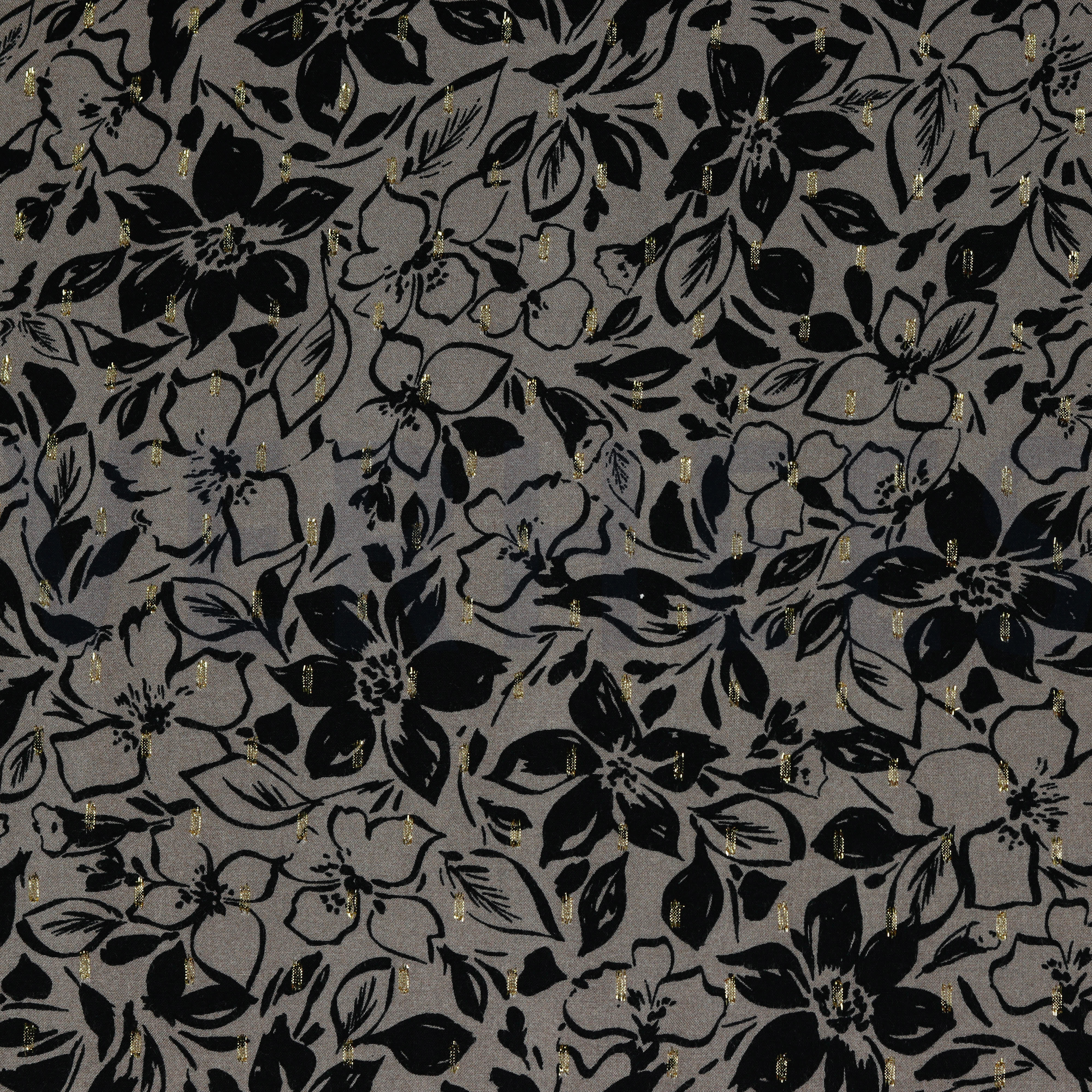 VISCOSE LUREX FLOWERS TAUPE (high resolution)