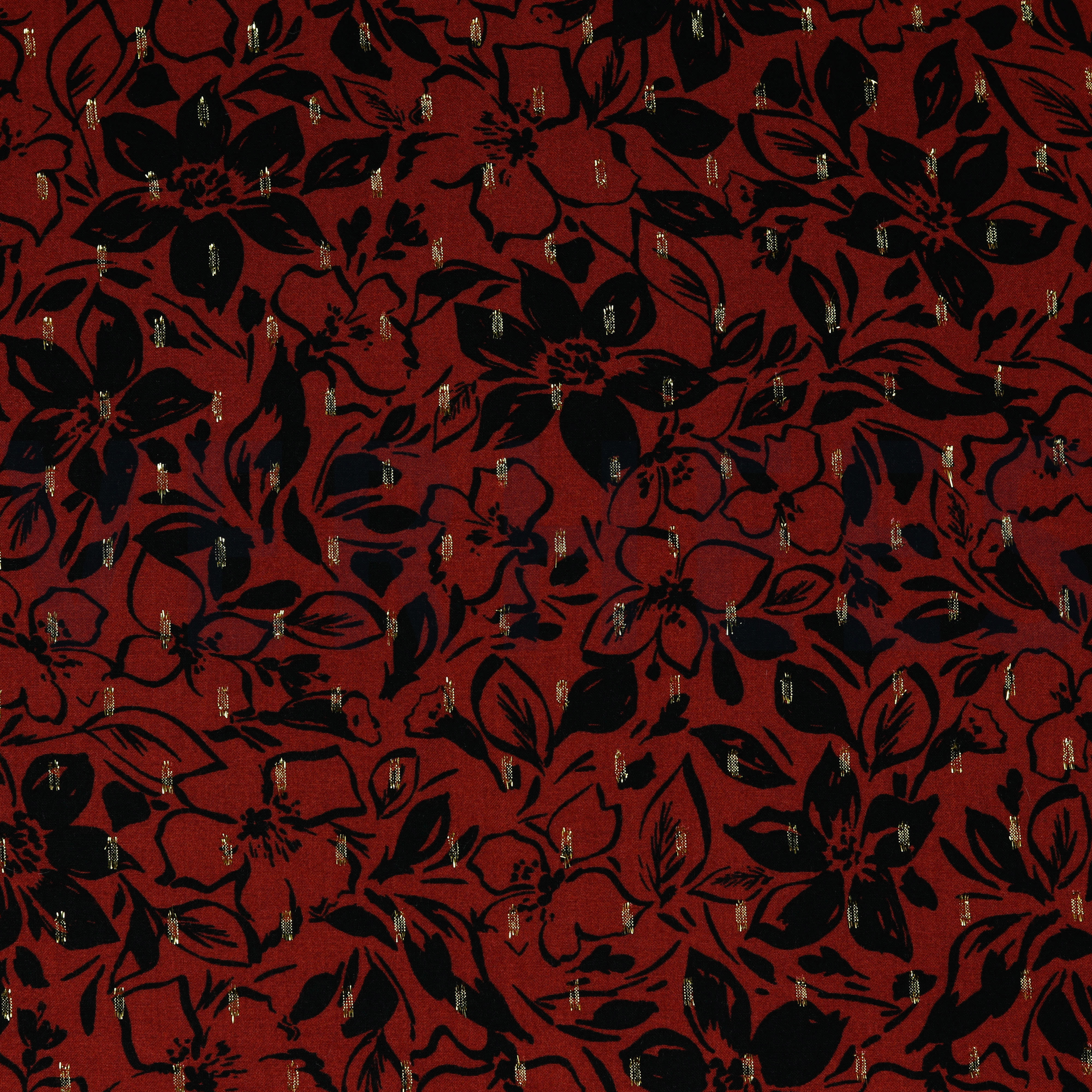 VISCOSE LUREX FLOWERS TERRA COTTA (high resolution)