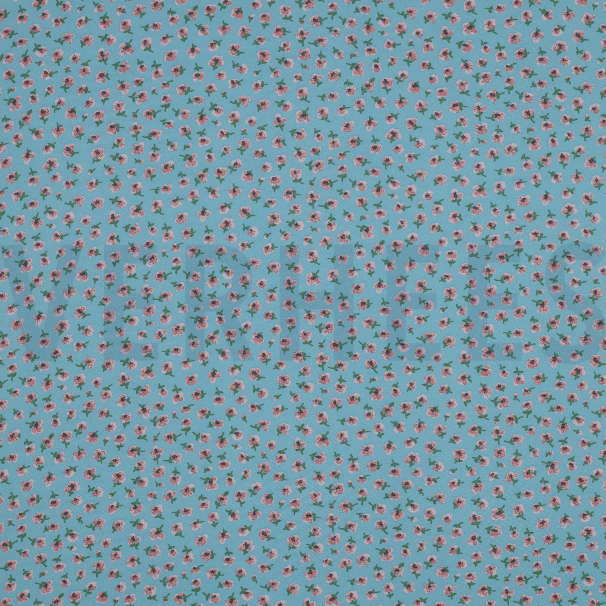 CHIFFON FLOWERS SKY BLUE (high resolution)