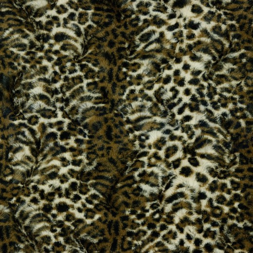 FAUX FUR ANIMAL SKIN BROWN (thumbnail)