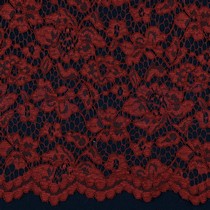 LACE BORDER 2 SIDES BORDEAUX (thumbnail)