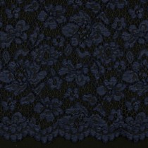 LACE BORDER 2 SIDES NAVY (thumbnail)