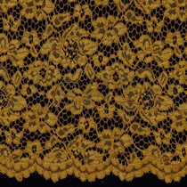 LACE BORDER 2 SIDES OCHRE (thumbnail)