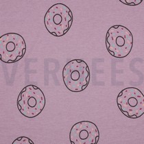 JERSEY MELANGE GLITTER DONUTS LILAC MELANGE (thumbnail)