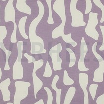 COTTON VOILE ABSTRACT MAUVE (thumbnail)