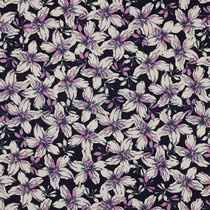 ROSELLA STRETCH FLOWERS NAVY (thumbnail)