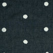 COTTON VOILE DOTS NAVY / WHITE (thumbnail)