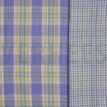 DOUBLE GAUZE DOUBLE SIDED CHECKS PURPLE (thumbnail)