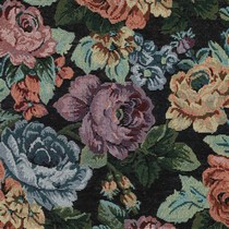 GOBELIN FLOWERS BLACK (thumbnail)