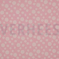 DOUBLE GAUZE JACQUARD DOTS PINK (thumbnail)