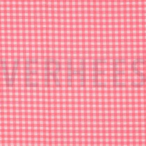 COTTON YARN DYED NEON CHECKS PINK (thumbnail)