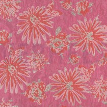 JACQUARD FLOWERS PINK / ORANGE (thumbnail)