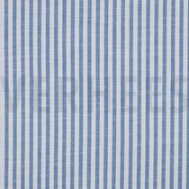 COTTON YARN DYED STRIPES BLUE (thumbnail)