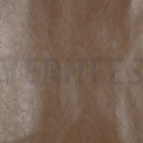 FAUX LEATHER SHINY STRETCH TAUPE (thumbnail)