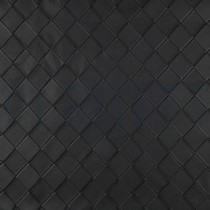 FAUX LEATHER WOVEN BLACK (thumbnail)