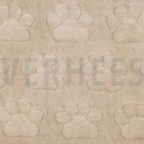 FLEECE DOG PAWS BEIGE (thumbnail)