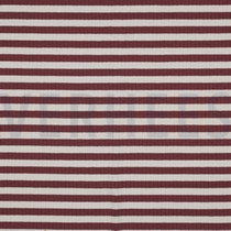 RIB YARN DYED STRIPE DARK BLUSH (thumbnail)