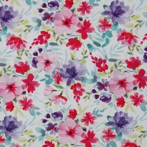 JERSEY DIGITAL AQUAREL FLOWERS WHITE (thumbnail)