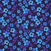 JERSEY DIGITAL FLOWERS BLUE / PURPLE (thumbnail)